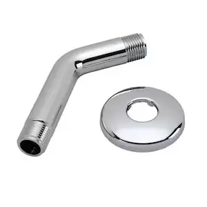 [BS1011] BRAZO Y CHAPETON P/REGADERA ABS CROMADO