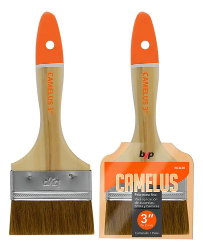 [BCA30] BROCHA CAMELUS 3"