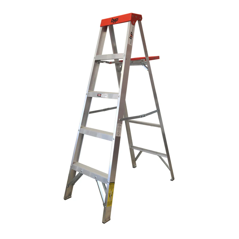 [ETR34] ESCALERA TIJERA TIPO III ESC ROJA