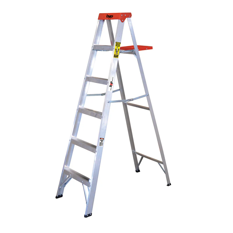 [ETR35] ESCALERA TIJERA  TIPO III 5 ESC ROJA 