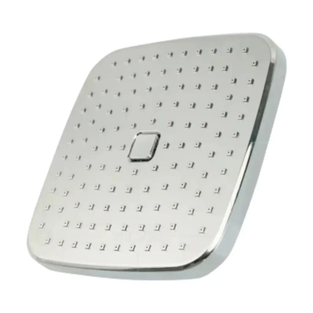 REGADERA CUADRADA DE 9" CUERPO ABS SIN BRAZO ACABADO CROMO SP50038