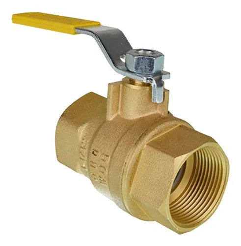 VALVULA ESFERA ROSC. H*H 1/2"" 400 PSI P.AMARILLA