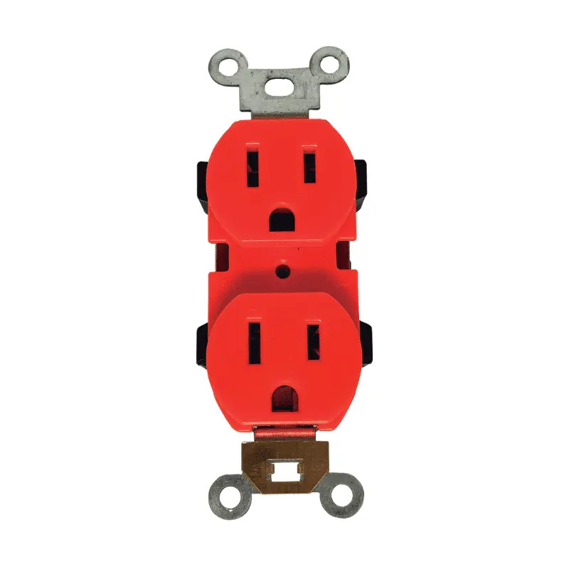 [CTO-005] CONT DUPLEX ATERR. OCULTO NARANJA