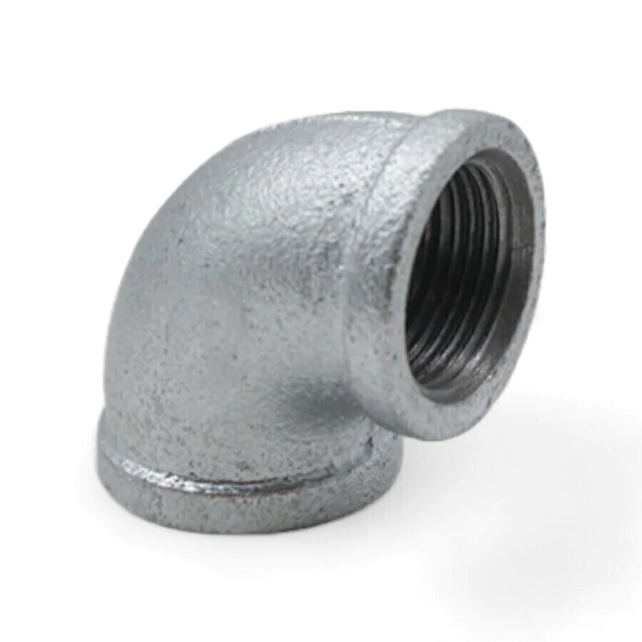 [G90CODO13] CODO 90° GALVANIZADO 1/2 ". C150.