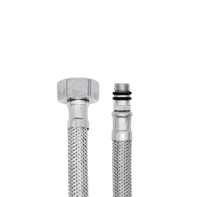 MANG. ALIMENTADORA TUERCA  A. INOX M2"*1/2"X55CM (PRECIO POR 2 UnidadesS)