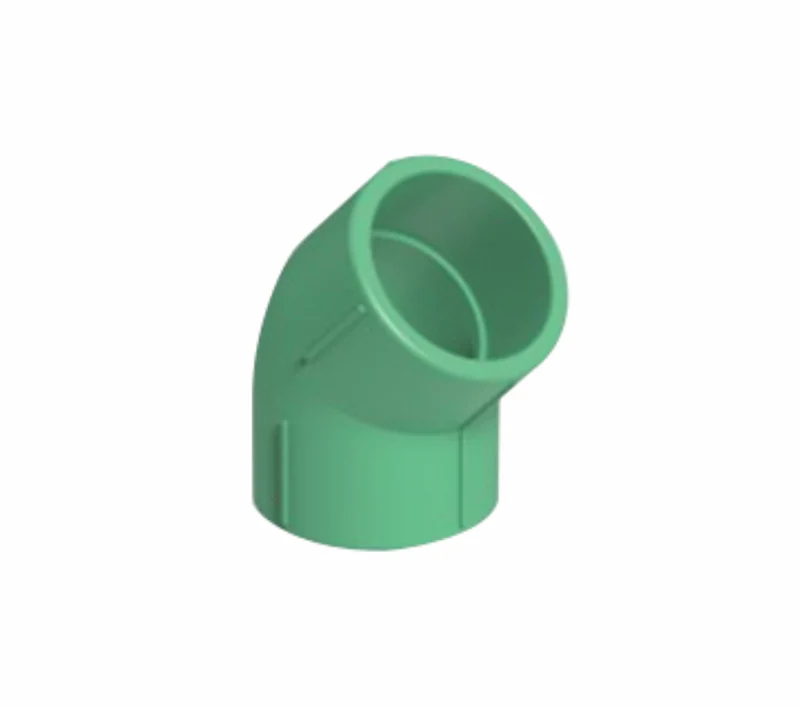 [PR45CODO32] CODO PPR DE TERMOFUSION 45° 32MM