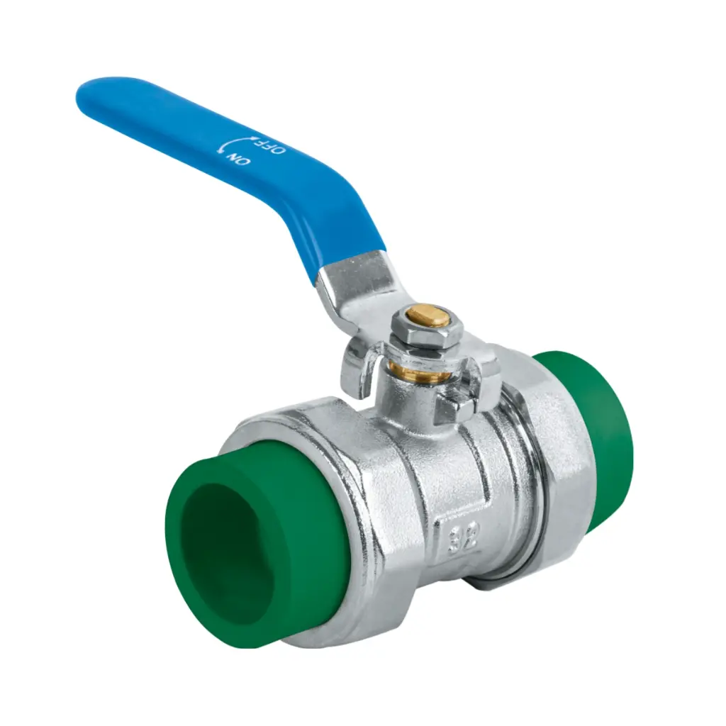 [PRVALVULA32] VALVULA DE ESFERA PPR DE TERMOFUSION 32MM