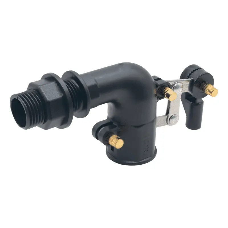 [VFTA13P] VALVULA DE LLENADO PARA TINACO 1/2" PLASTICA CON BALANCIN GRADUABLE