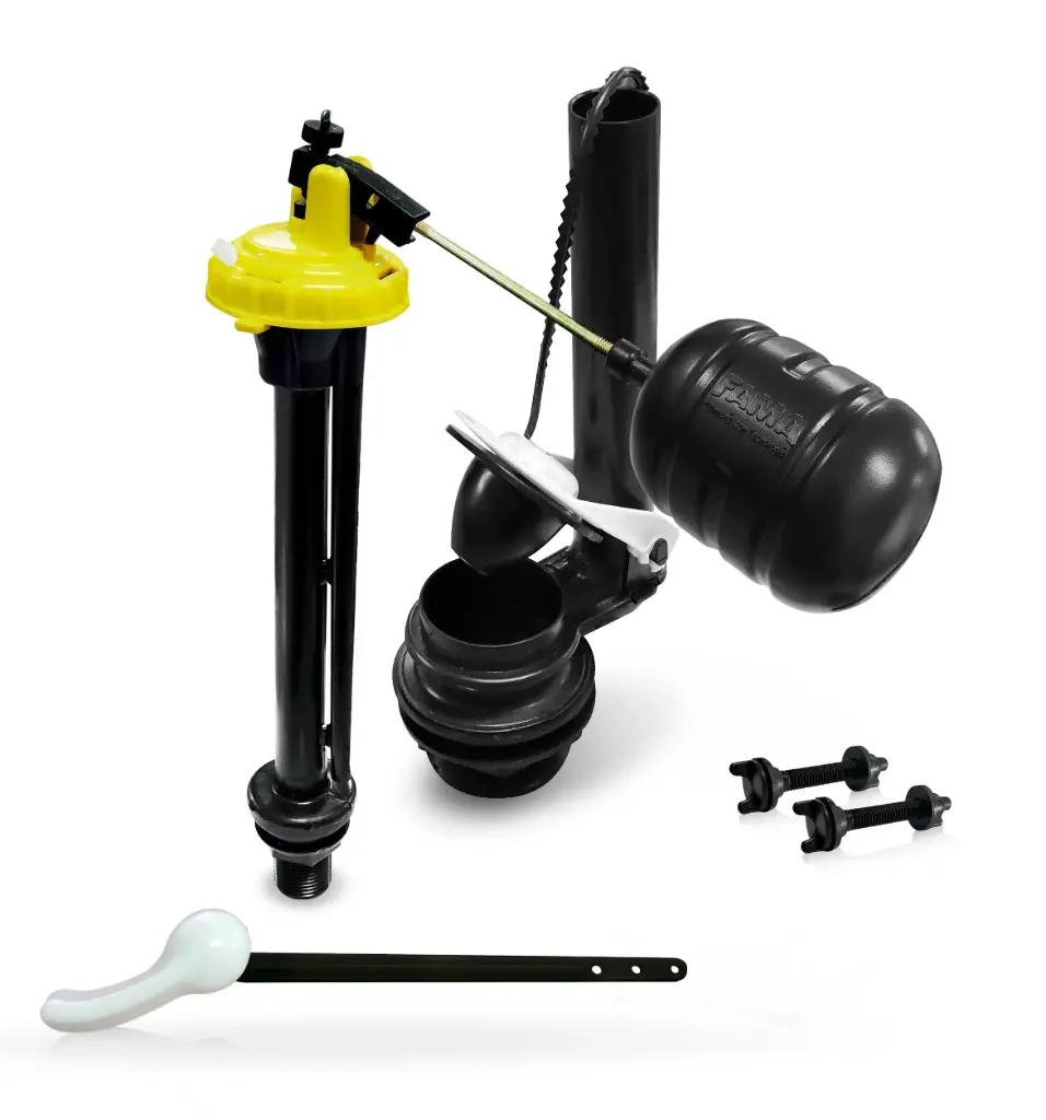 HERRAJE NEGRO EUROTEC 3" PAL. BCA. TOR. PLAST. V.TROP (2716)