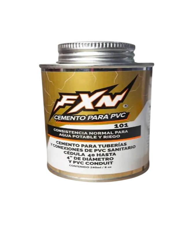 [CEM1015] CEMENTO PVC FXN DORADO 8 oz / 240 ml