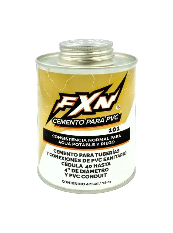 [CEM1016] CEMENTO PVC FXN DORADO 16 oz / 475 ml