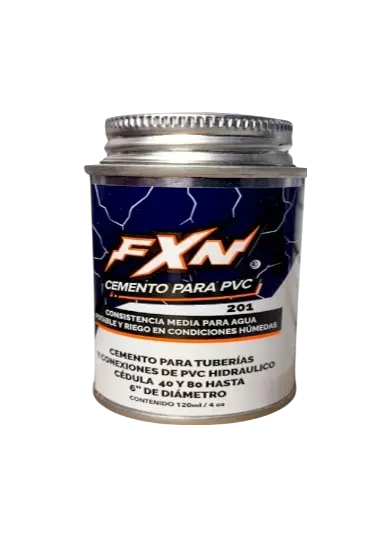 CEMENTO PVC FXN AZUL 4 oz / 120 ml