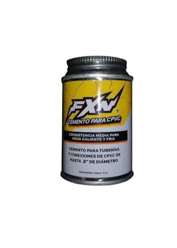 [CEM3014] CEMENTO CPVC FXN AMARILLO 4 oz / 120 ml