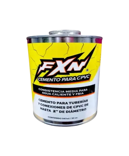 [CEM3017] CEMENTO CPVC FXN AMARILLO 30 oz / 947 ml