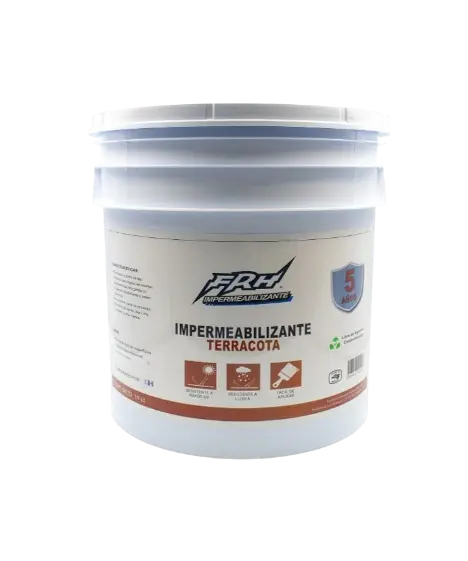 [IMPT5006] IMPERMEABILIZANTE ELASTOMERICO TERRACOTA 5 AÑOS 19 L