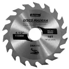 [DMA115] DISCO SIERRA PARA MADERA DE 24 DIENTES 4" 1/2 DIAMETRO 7/8