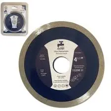 [DRC] DISCO DIAMANTE 4" 1/2 RIN CONTINUO DRC