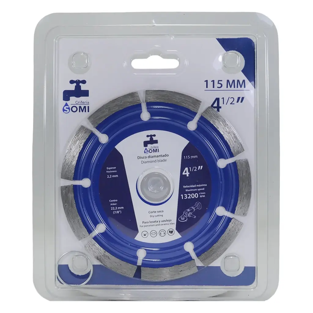 [DRS] DISCO DIAMANTE RIN SEGMENTADO 4" 1/2 DRS