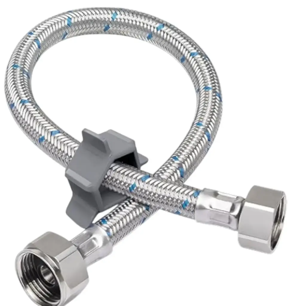 MANGUERA REFORZADA EN ALUMINIO WC  (W100) (VENTA POR PAQUETE DE 10 PZAS)