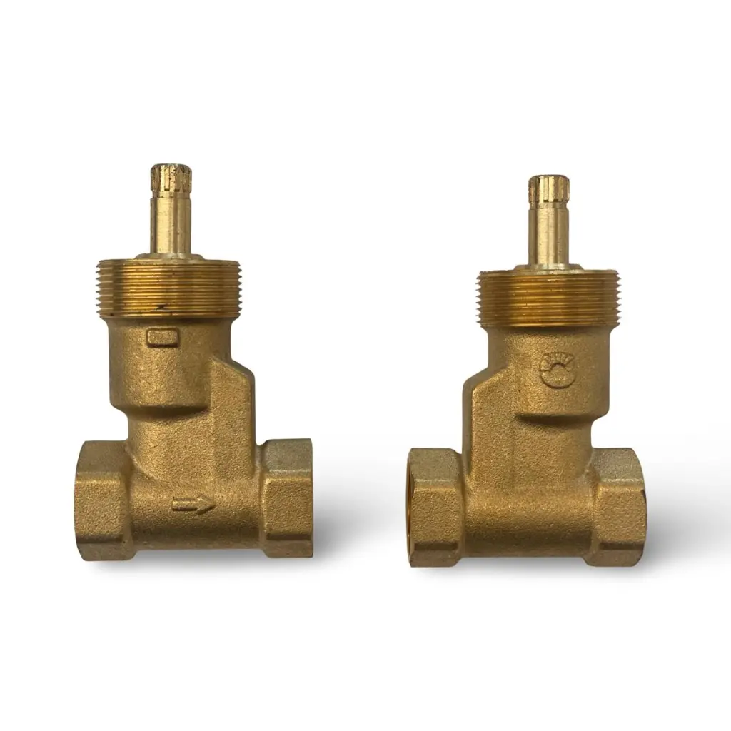 [SP-70058] LLAVES DE EMPOTRAR SOLDABLE cuerpo y cartucho de latón,Peso 195g Acabado de forja, (precio por pieza) SP-70058