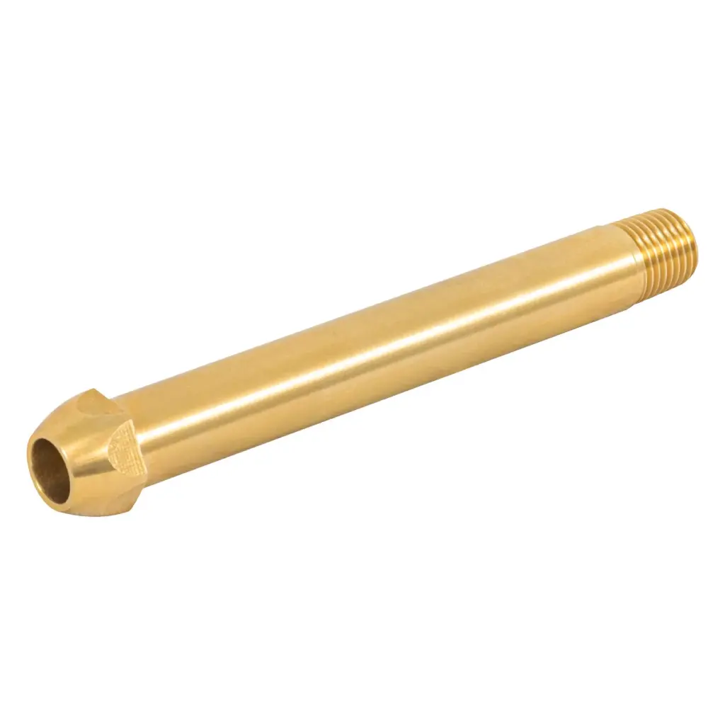 [SP-70105-2] PUNTA POL DE 1/4 DE LATON DE 12 CM