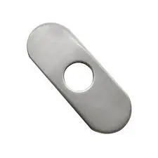 [SF-61701-1] CUBRE TALADROS P/ LAVABO Fabricada en acero inoxidable de 4",acabado zatinado,16 cm largo