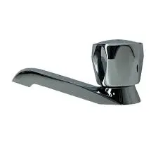 [SP-30015] LLAVE INDIVIDUAL PARA LAVABO cuerpo de latón, cartucho cerámico de suave apertura, con flujo fijo de agua fría, acabado cromado. Mínimo 2pz