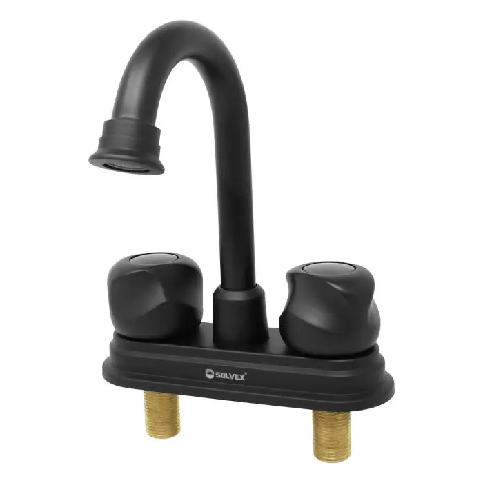 [SP40079N] MEZCLADORA 4" PARA LAVABO COLOR NEGRO MATE (SP4079N)