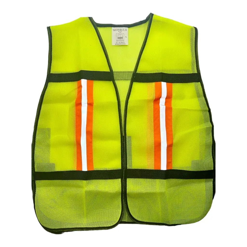 CHALECO DE SEGURIDAD CON CINTAS ANTIREFLEJANTES SW-8204003