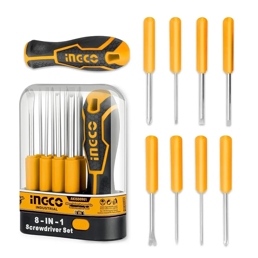 JUEGO DE DESTORNILLADORES INTERCAMBIABLES