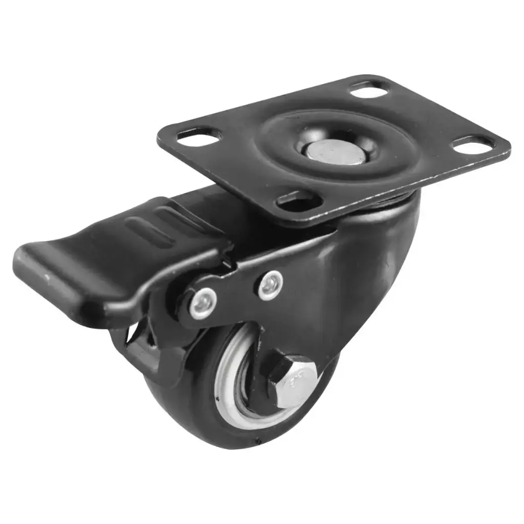 [PUBL] RUEDA GIRATORIA PP CON FRENO 2" NEGRA